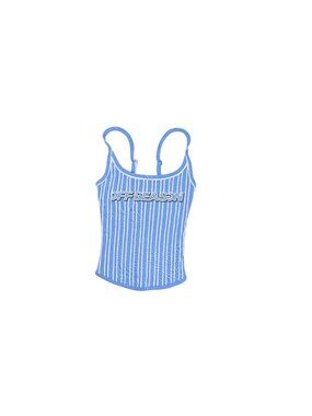 Off Season Corset Top in Blue